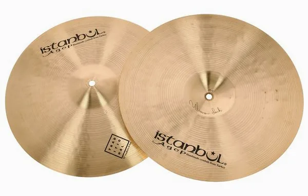 Istanbul Agop 15" Traditional Medium Hi-Hat detail 3