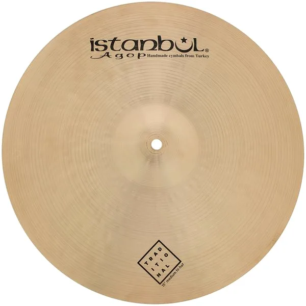 Istanbul Agop 15" Traditional Medium Hi-Hat detail 4
