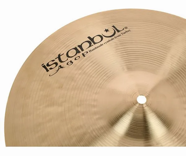 Istanbul Agop 15" Traditional Medium Hi-Hat detail 5