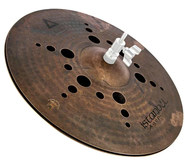 Istanbul Agop 15" Xist Dark ION Hi-Hat vooraanzicht