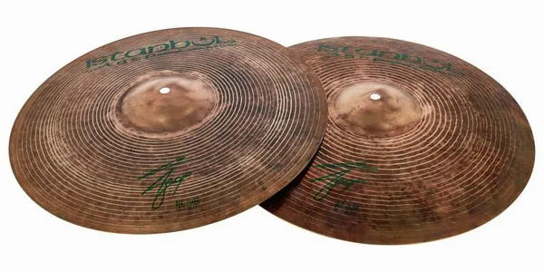 Istanbul Agop 16" Agop Signature Hi-Hat detail 2
