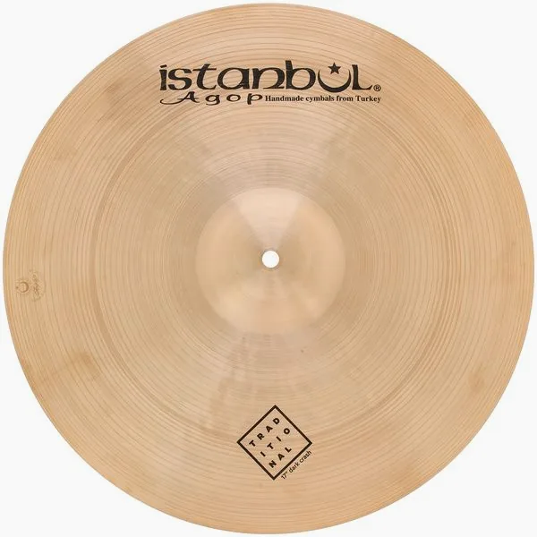 Istanbul Agop 17" Traditional Dark Crash detail 2