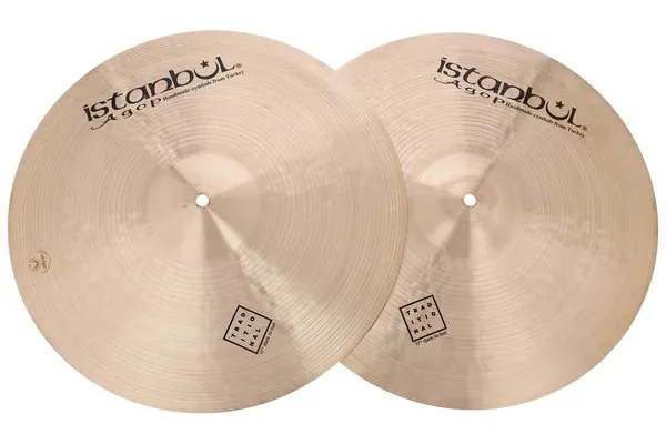 Istanbul Agop 17" Traditional Dark Hi-Hat detail 2