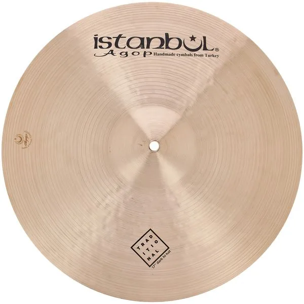 Istanbul Agop 17" Traditional Dark Hi-Hat detail 4