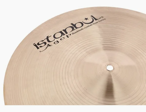 Istanbul Agop 17" Traditional Dark Hi-Hat detail 5