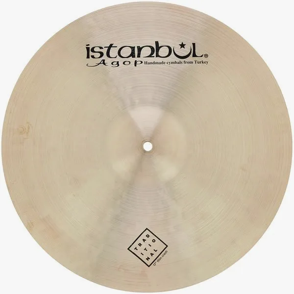 Istanbul Agop 17" Traditional Thin Crash detail 2
