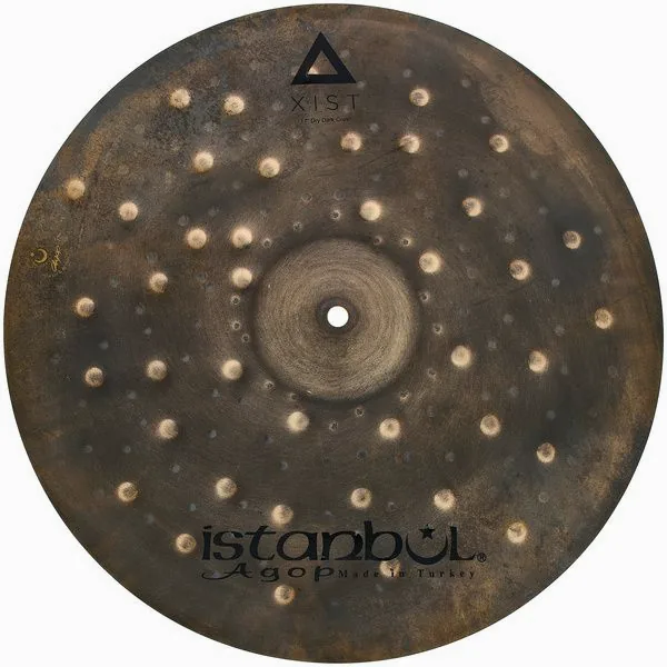Istanbul Agop 17" Xist Dry Dark Crash detail 2