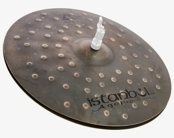 Istanbul Agop 17" Xist Dry Dark Hi-Hat vooraanzicht