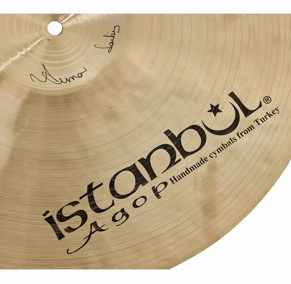 Istanbul Agop 18" Mel Lewis Sign. 1982 Crash detail 4