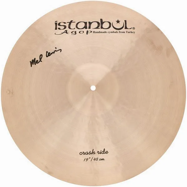 Istanbul Agop 19" Mel Lewis Sign. Crash-Ride detail 2