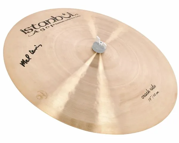 Istanbul Agop 19" Mel Lewis Sign. Crash-Ride vooraanzicht