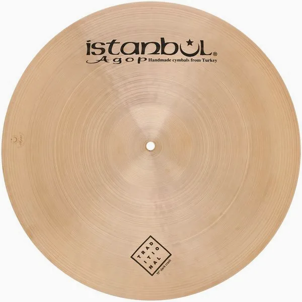 Istanbul Agop 19" Traditional Dark Crash detail 2