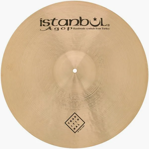 Istanbul Agop 19" Traditional Thin Crash detail 2
