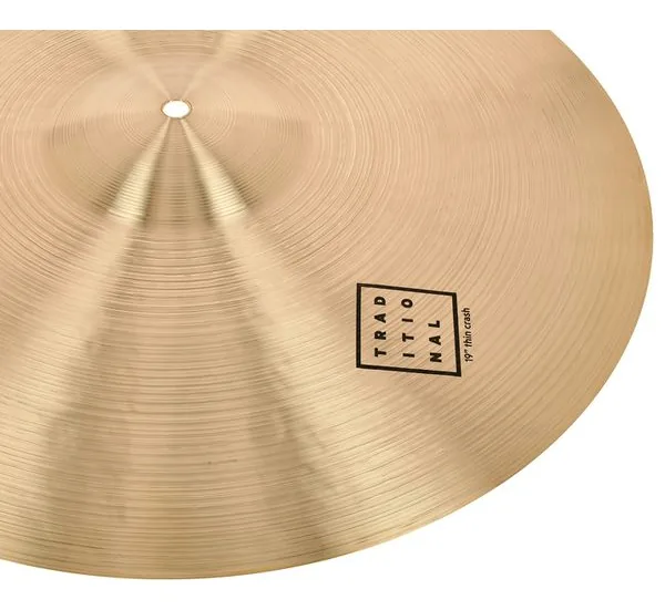 Istanbul Agop 19" Traditional Thin Crash detail 5