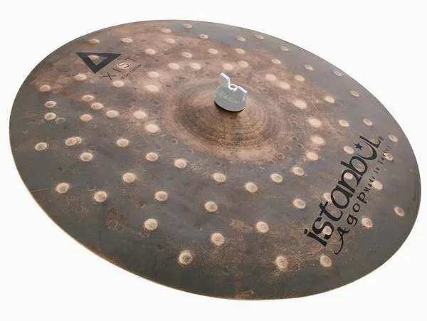 Istanbul Agop 19" Xist Dry Dark Ride vooraanzicht