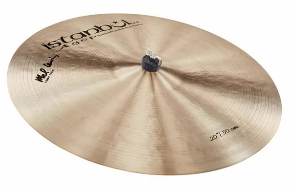 Istanbul Agop 20" Mel Lewis 1982 Sign. Ride vooraanzicht