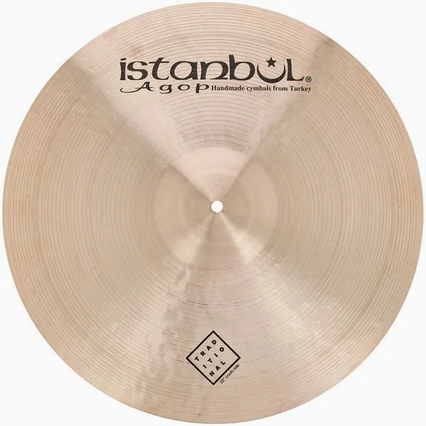 Istanbul Agop 20" Traditional Crash Ride detail 2