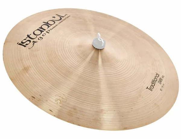 Istanbul Agop 20" Traditional Dark Ride vooraanzicht
