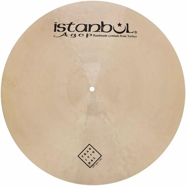 Istanbul Agop 20" Traditional Jazz Ride detail 2