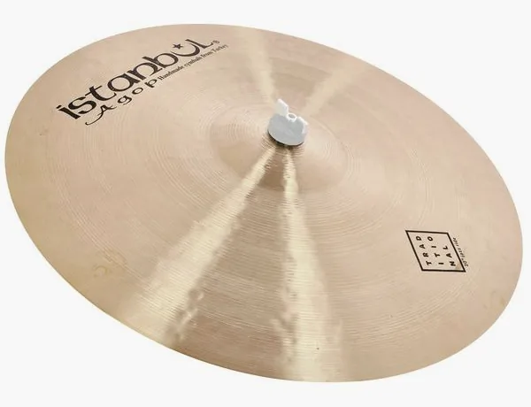 Istanbul Agop 20" Traditional Jazz Ride vooraanzicht
