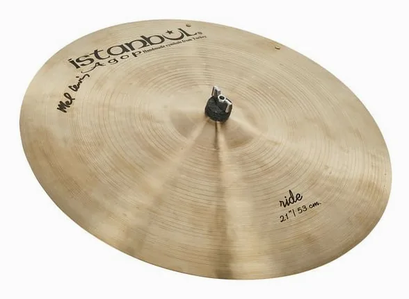 Istanbul Agop 21" Mel Lewis Signature Ride vooraanzicht