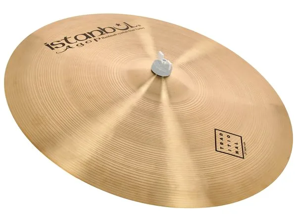 Istanbul Agop 21" Traditional Dark Ride vooraanzicht