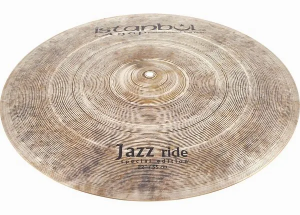 Istanbul Agop 22" Custom Series SE Jazz Ride vooraanzicht