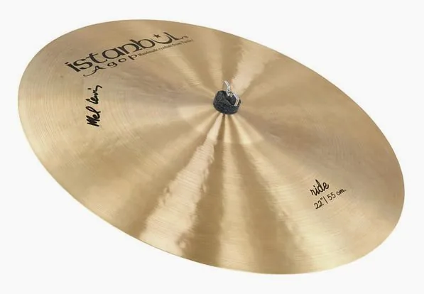 Istanbul Agop 22" Mel Lewis Signature Ride vooraanzicht