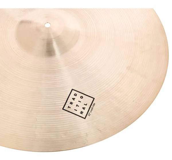 Istanbul Agop 22" Traditional Crash Ride detail 5