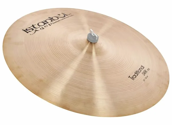 Istanbul Agop 22" Traditional Dark Ride vooraanzicht