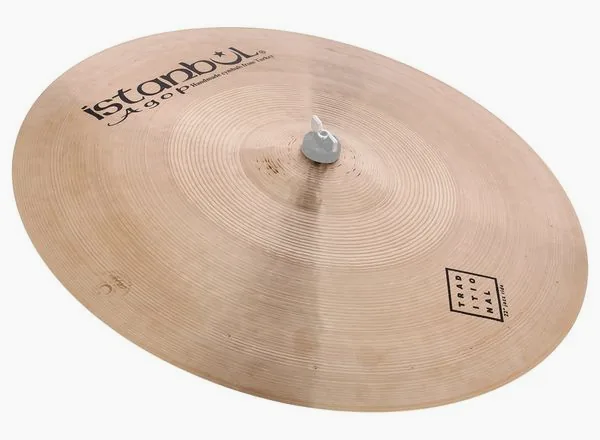 Istanbul Agop 22" Traditional Jazz Med. Ride vooraanzicht