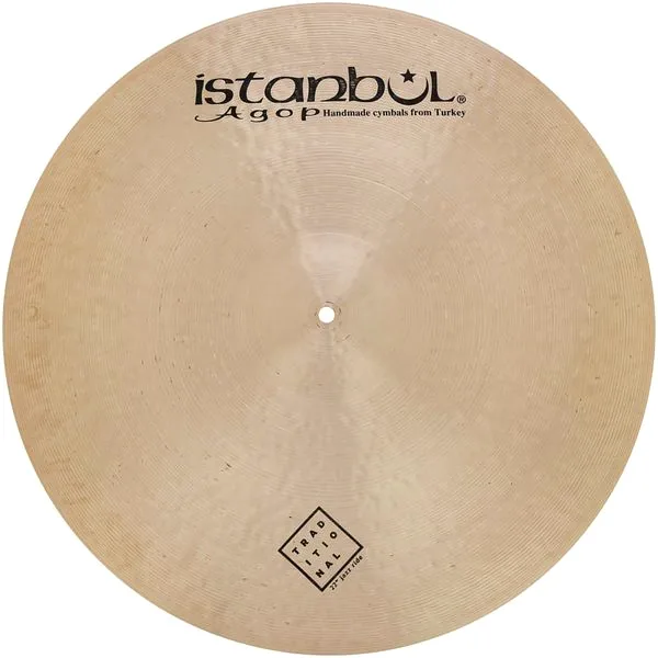 Istanbul Agop 22" Traditional Jazz Ride detail 2