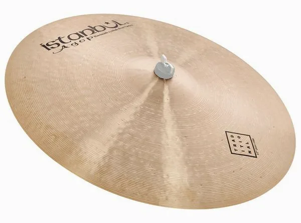 Istanbul Agop 22" Traditional Jazz Ride vooraanzicht