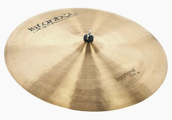 Istanbul Agop 24" Traditional Dark Ride vooraanzicht