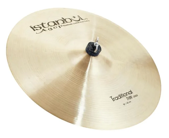 Istanbul Agop 16" Traditional Thin Crash vooraanzicht