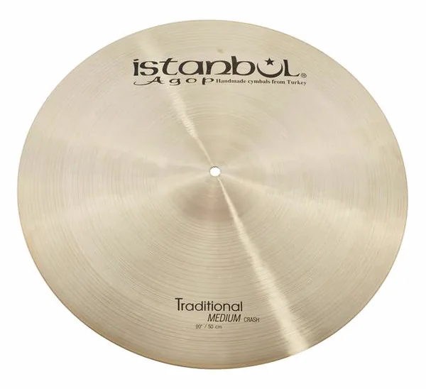 Istanbul Agop Traditional Crash Medium 20" detail 2
