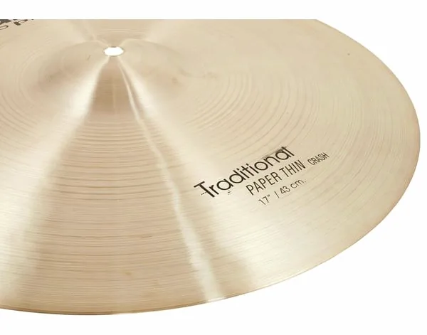 Istanbul Agop Traditional Pap.Thin Crash 17" detail 4