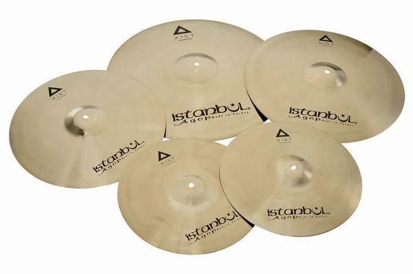 Istanbul Agop Xist Brilliant Cymbal Set Pro vooraanzicht