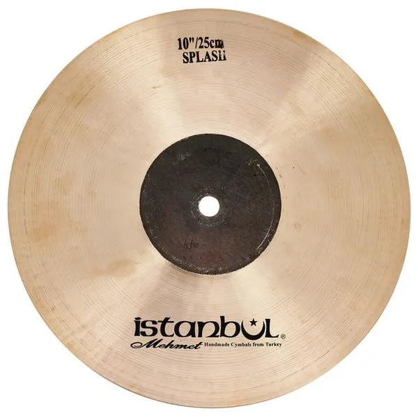 Istanbul Mehmet 10" Black Bell Splash detail 2