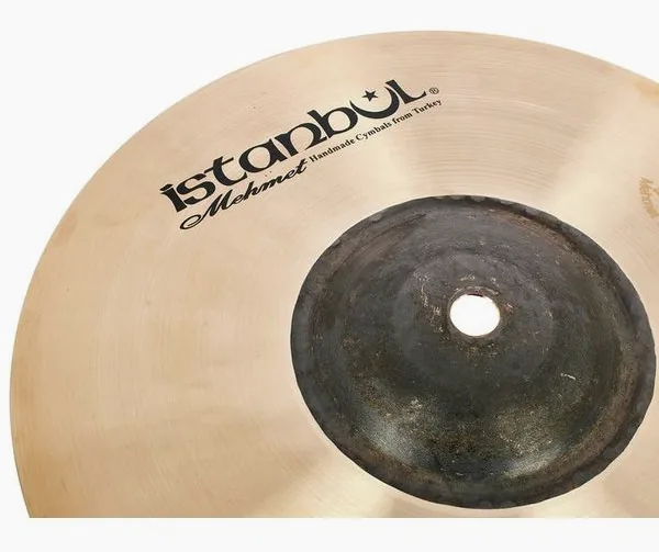 Istanbul Mehmet 10" Black Bell Splash detail 3