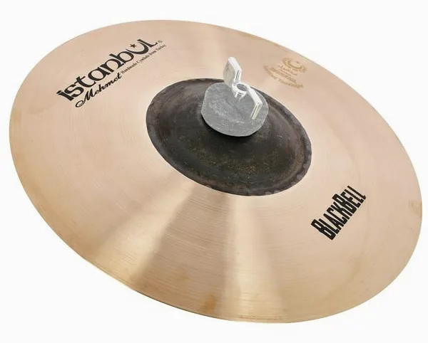 Istanbul Mehmet 10" Black Bell Splash vooraanzicht