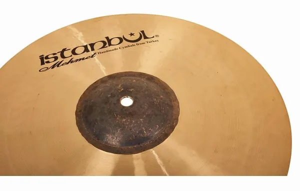 Istanbul Mehmet 14" Black Bell Hi-Hat detail 4
