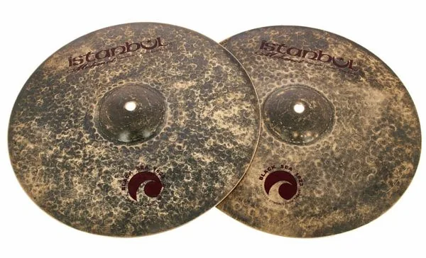 Istanbul Mehmet 14" Black Sea 1623 Hi-Hat detail 2