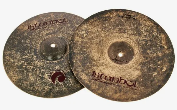 Istanbul Mehmet 14" Black Sea 1623 Hi-Hat detail 3