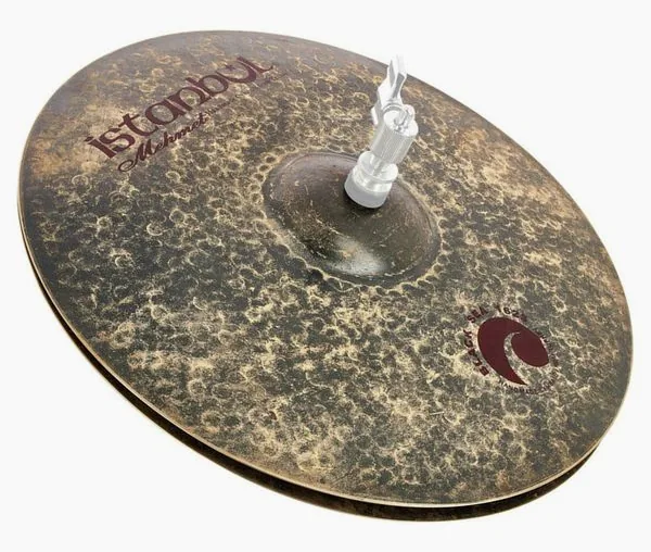 Istanbul Mehmet 14" Black Sea 1623 Hi-Hat vooraanzicht