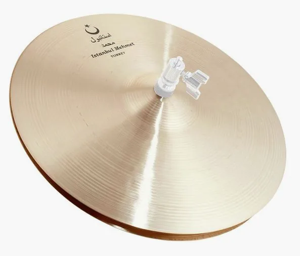 Istanbul Mehmet 14" Nostalgia Hi-Hat vooraanzicht