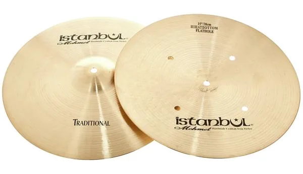Istanbul Mehmet 15" Flat B Hole Hi-Hat Tradit. detail 3