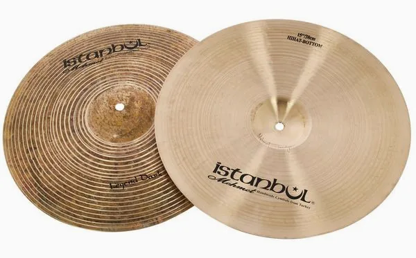 Istanbul Mehmet 15" Hi-Hat Legend Dark Series detail 3