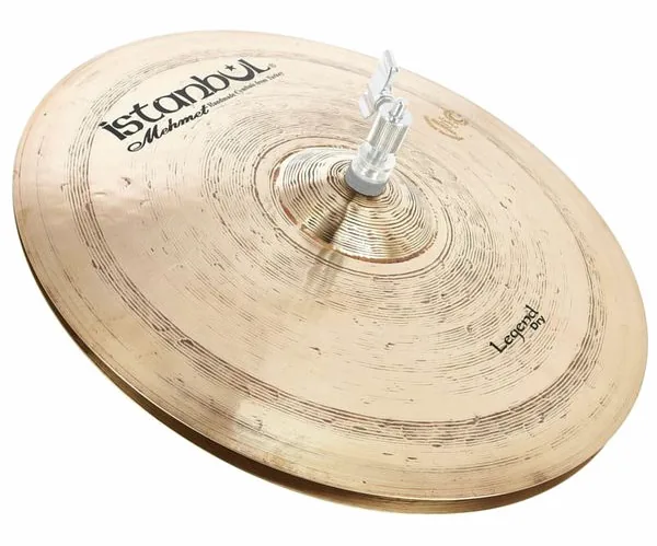 Istanbul Mehmet 15" Legend Dry Hi-Hat vooraanzicht