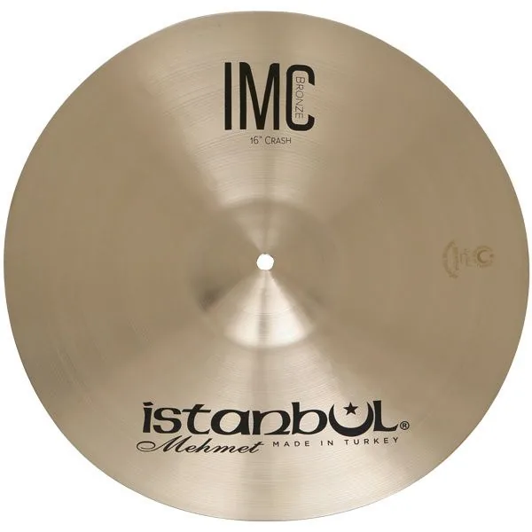 Istanbul Mehmet 16" Crash IMC Natural vooraanzicht